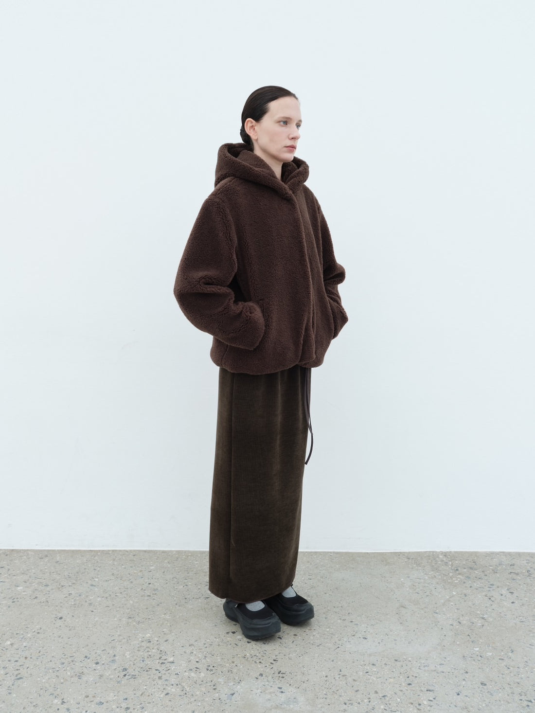 Rona Soft Fur Hoodie