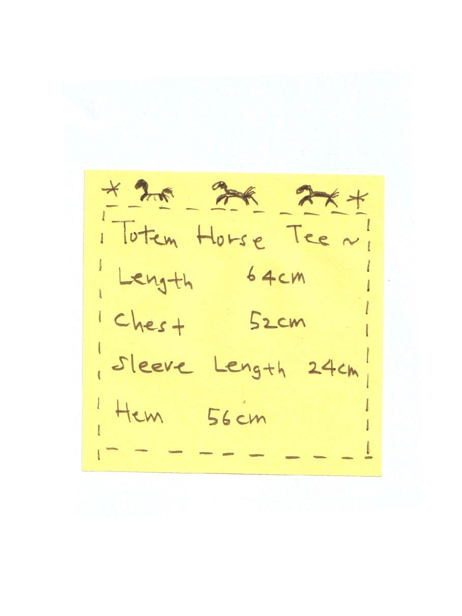 TOTEM HORSE BOXY TEE