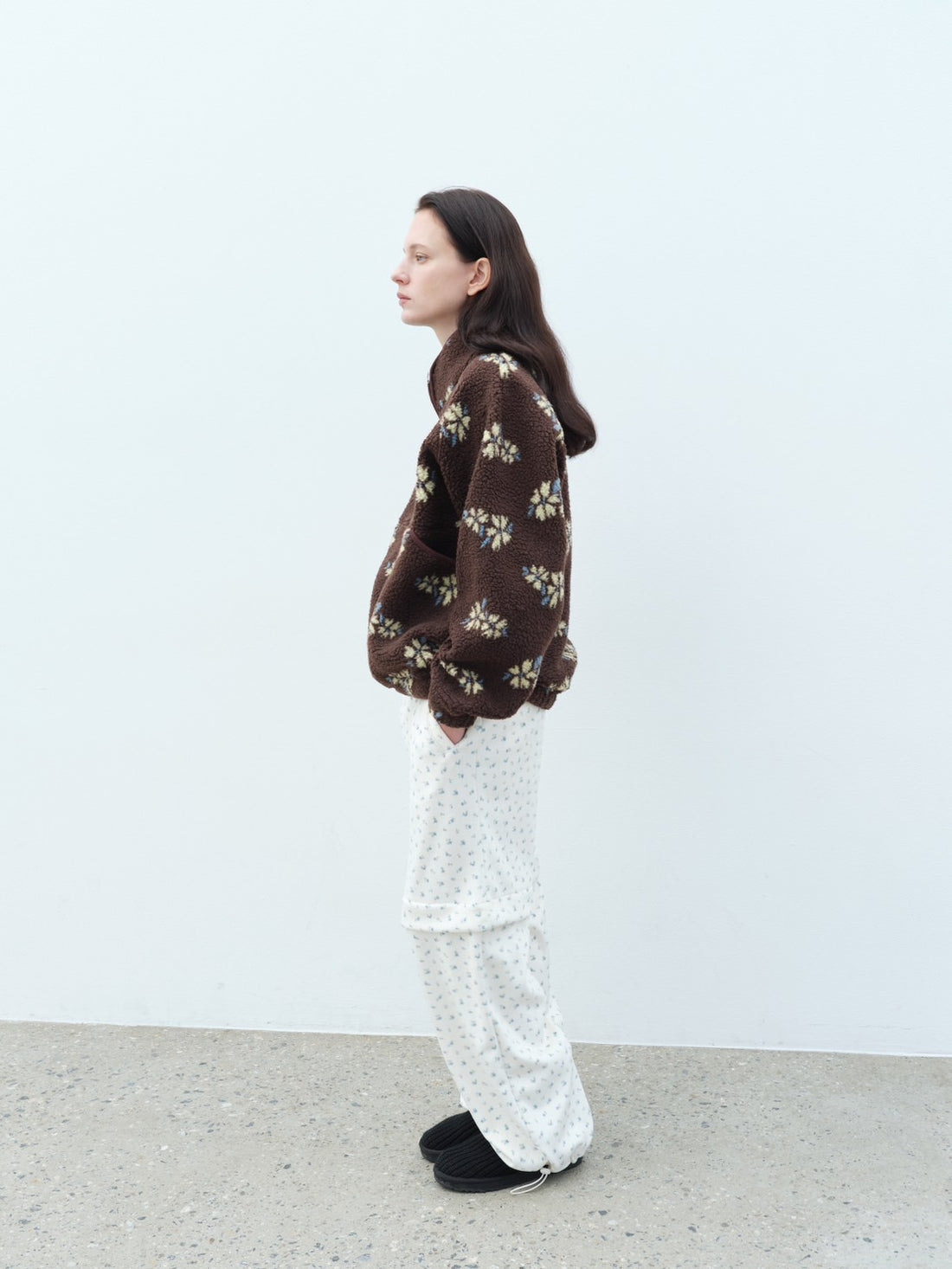 Floral Soft String Pants