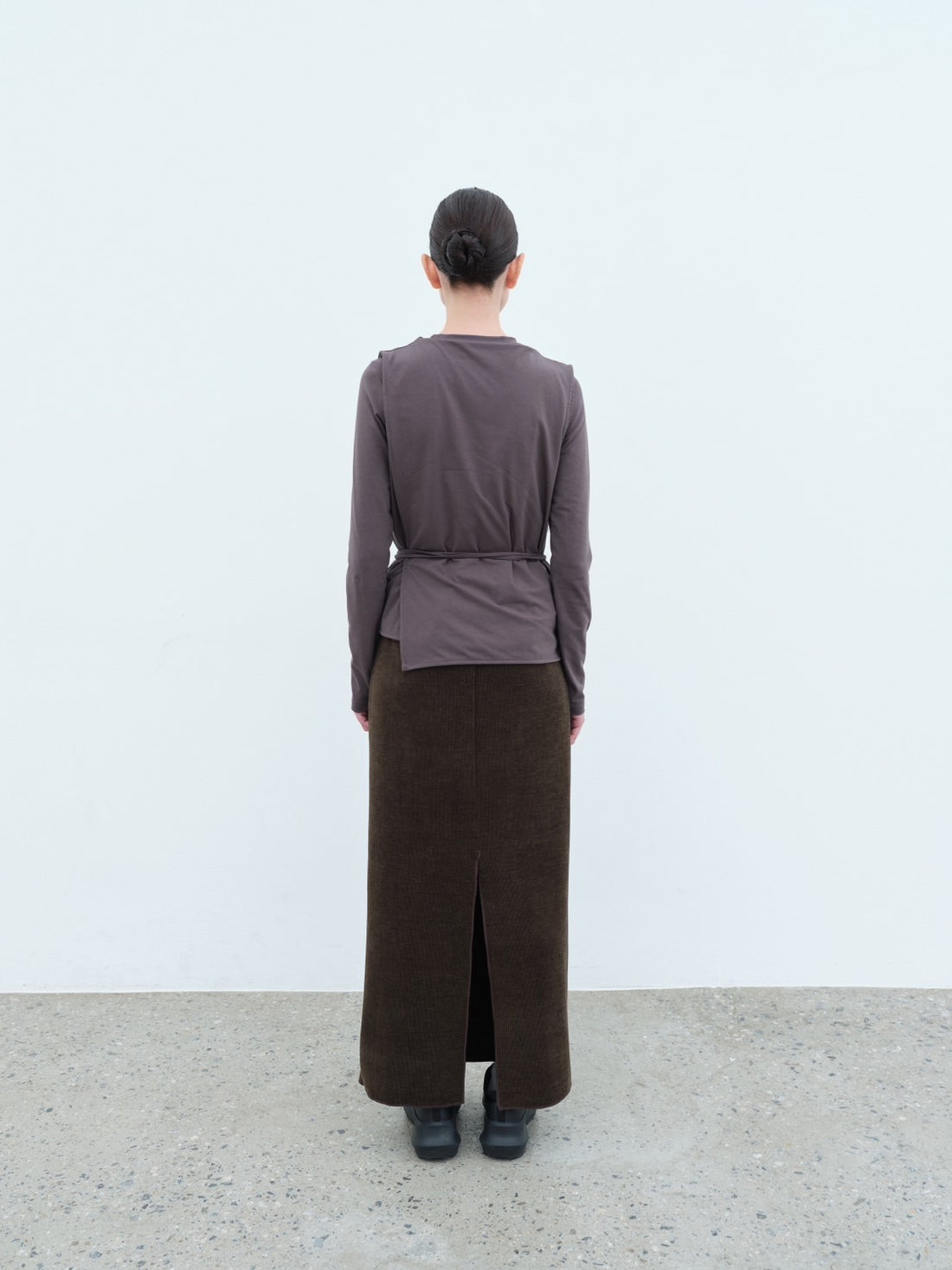 Layered Cowl Neck Top