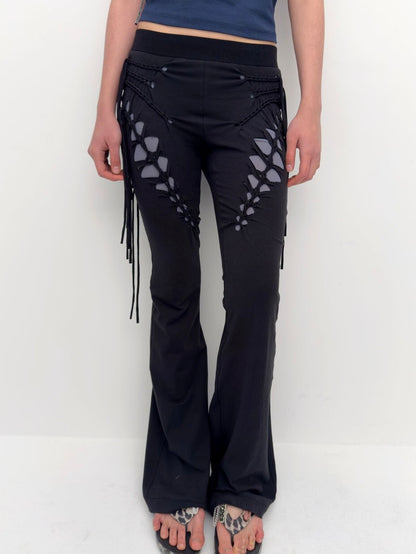 BRAID JERSEY PANTS