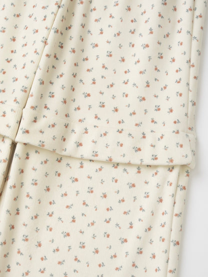 Floral Soft String Pants