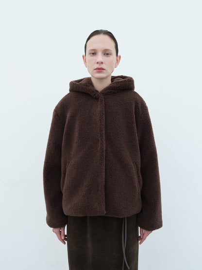 Rona Soft Fur Hoodie