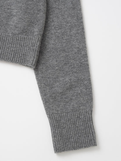Flower Wool Cashmere Cardigan