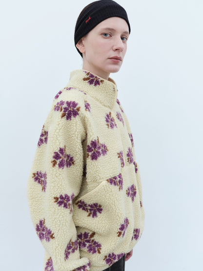 Flora Sherpa Pullover