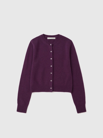 Flower Wool Cashmere Cardigan