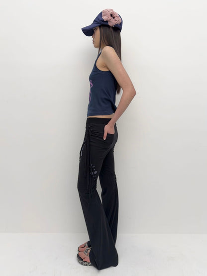 BRAID JERSEY PANTS