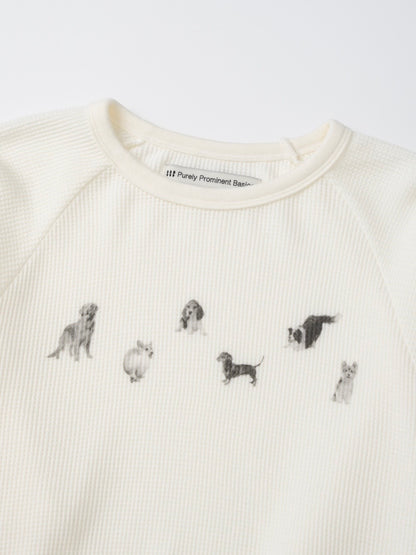 Puppy Friends Thermal Tee