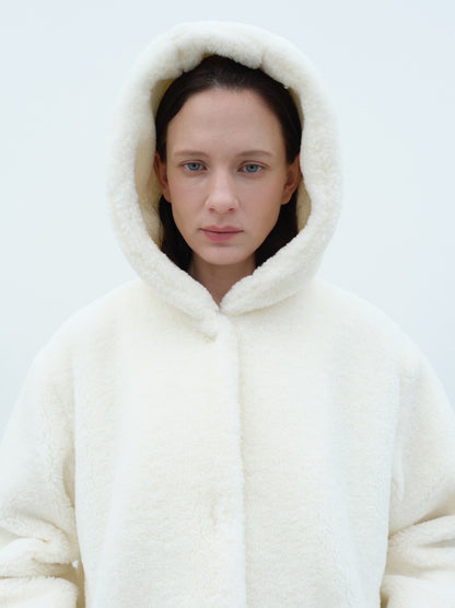 Rona Soft Fur Hoodie
