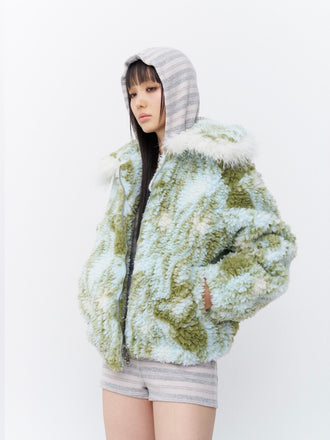 Flaming guitar jumper