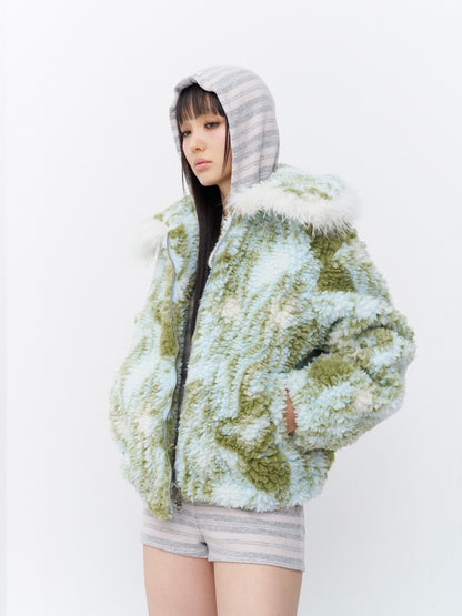 Flaming guitar jumper