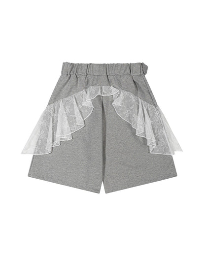 Ruffle basketball shorts
