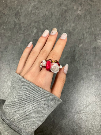 Flower Garden Line Ring
