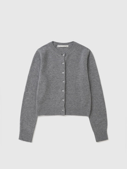 Flower Wool Cashmere Cardigan