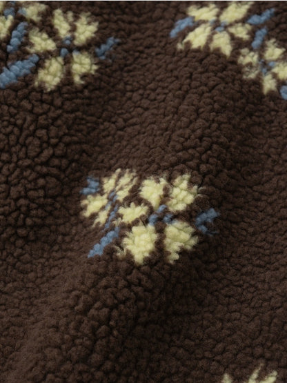 Flora Sherpa Pullover
