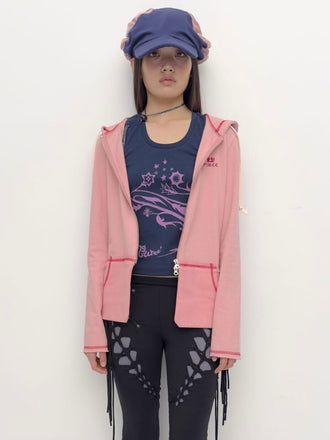 DOTORI ZIP-UP HOODIE