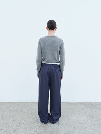 Layered Stripe Pants