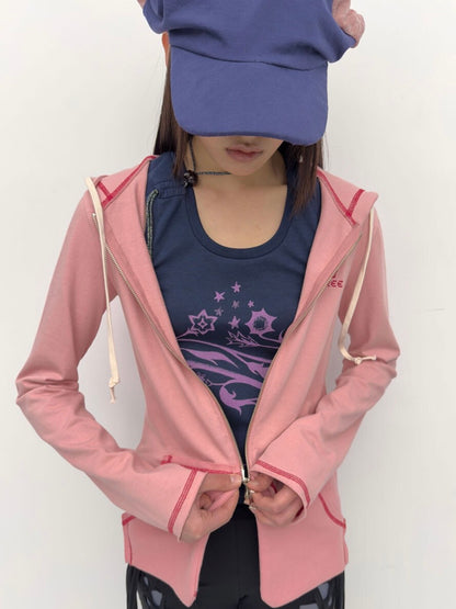 DOTORI ZIP-UP HOODIE