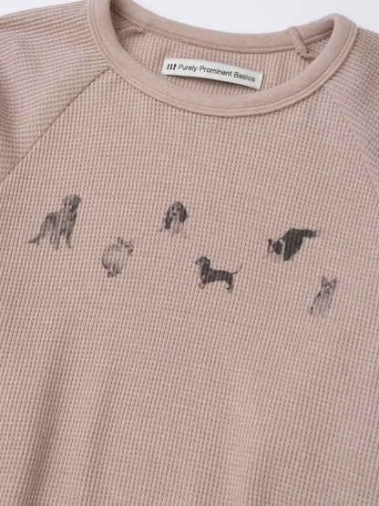 Puppy Friends Thermal Tee
