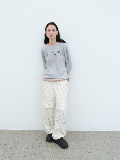 Puppy Friends Thermal Tee