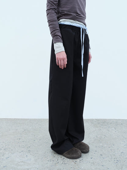 Layered Stripe Pants