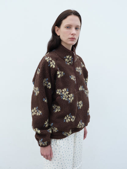 Flora Sherpa Pullover