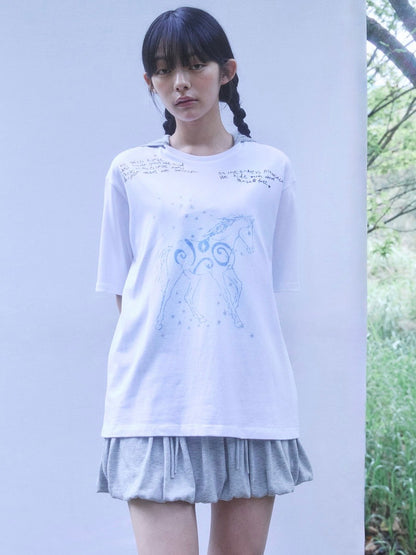 TOTEM HORSE BOXY TEE