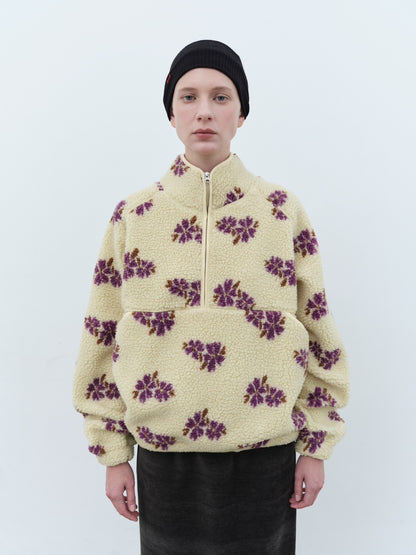 Flora Sherpa Pullover