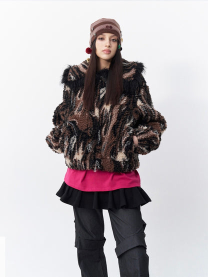 Flaming guitar jumper