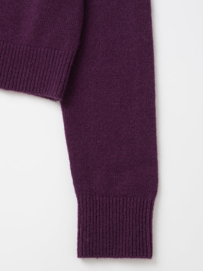 Flower Wool Cashmere Cardigan