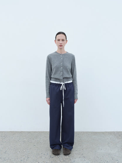 Flower Wool Cashmere Cardigan