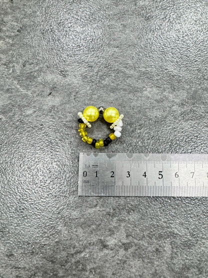 Yellow Gold Star Ring