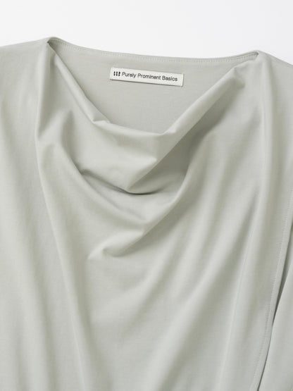 Layered Cowl Neck Top