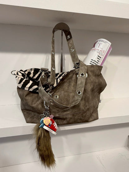 Eyelet leatherbag(ver2)