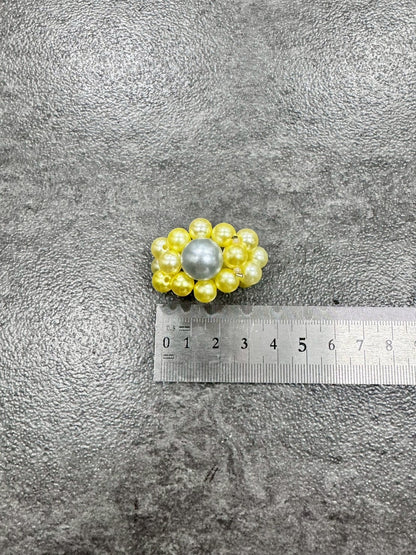 Light Green Megaflower Ring