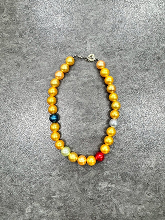 Gold Bubble Necklace