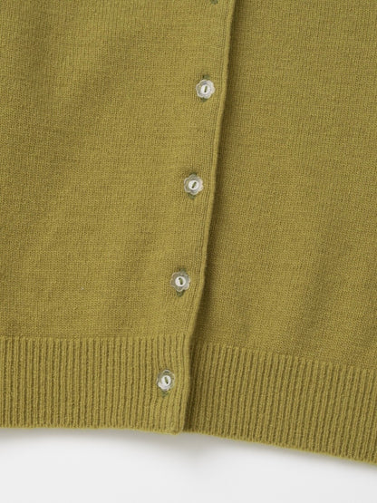 Flower Wool Cashmere Cardigan