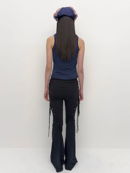 BRAID JERSEY PANTS