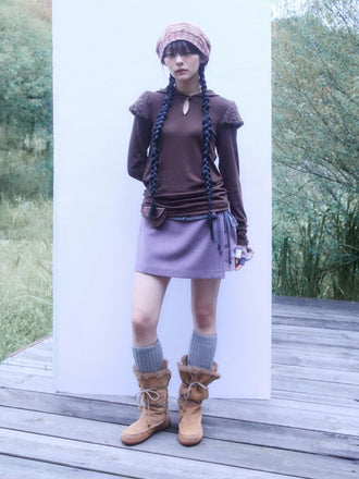 Cap sleeve hoodie
