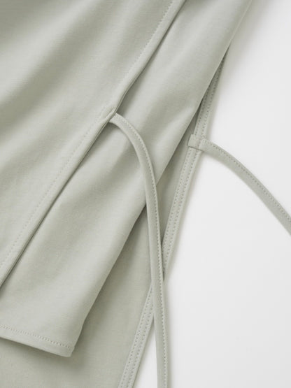 Layered Cowl Neck Top