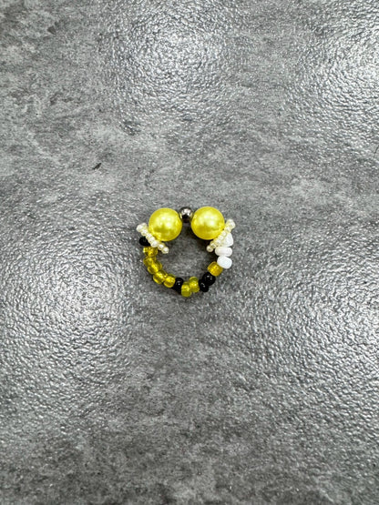 Yellow Gold Star Ring