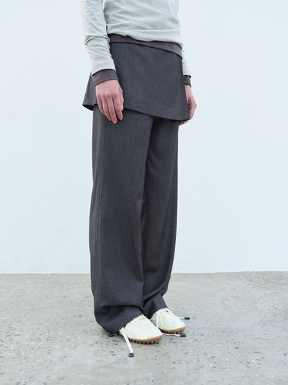Daina Stripe Skirt Pants