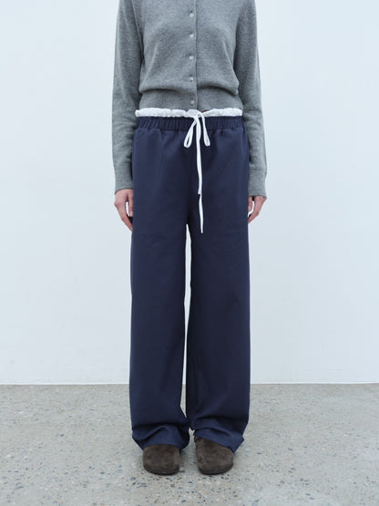 Layered Stripe Pants