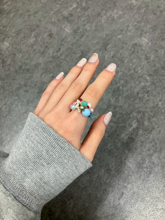 Popping Candy Line Ring