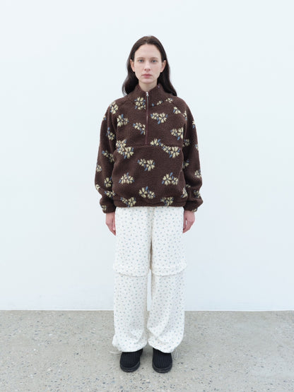 Flora Sherpa Pullover