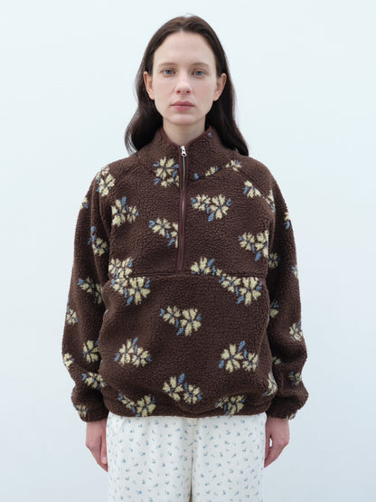 Flora Sherpa Pullover