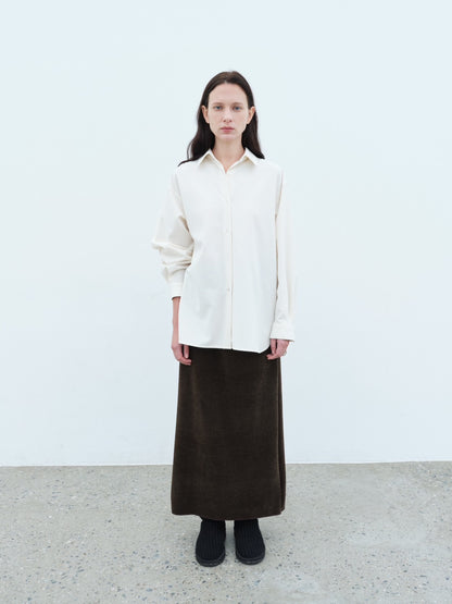 Corduroy Maxi Skirt
