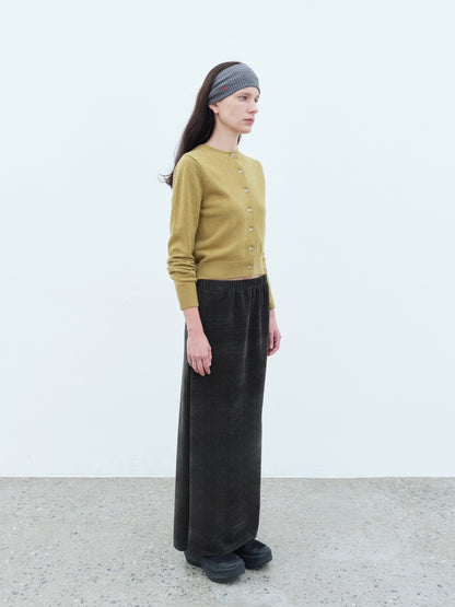 Corduroy Maxi Skirt