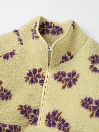 Flora Sherpa Pullover