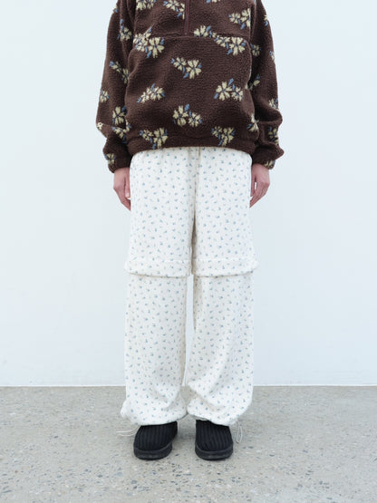 Floral Soft String Pants